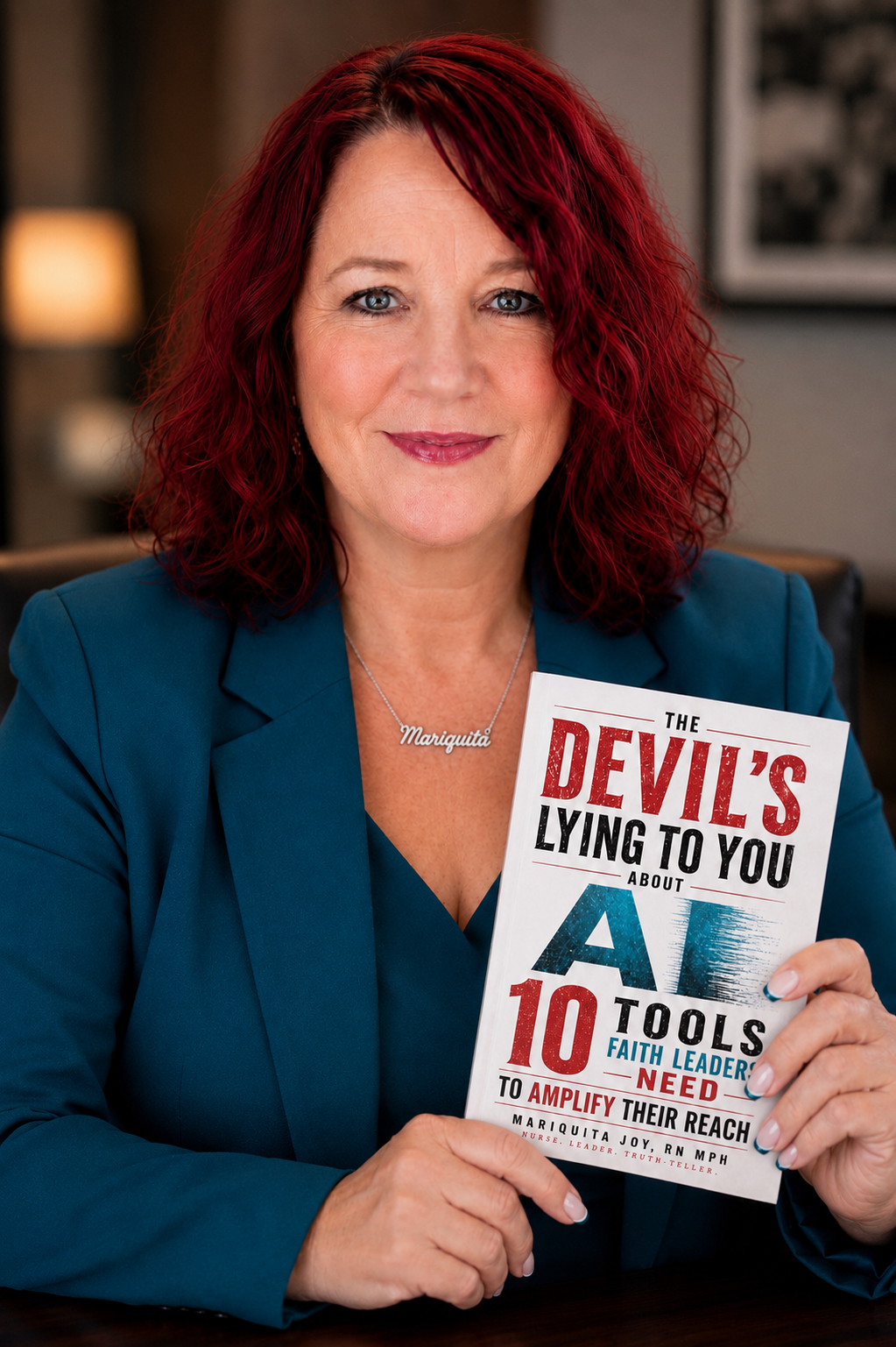 Mariquita Joy, RN MPH — author and AI consultant